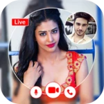 live video chat free video call android application logo